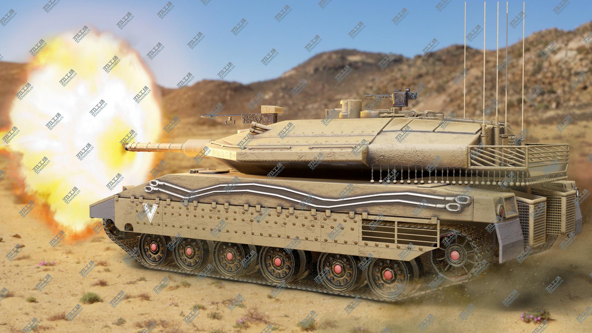 images/goods_img/202104021/3D Merkava Mark IV Main Battle Tank model/4.jpg